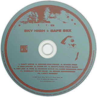 sky high cd safe sex pike 2016 label